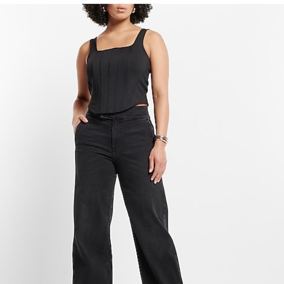 Express size 8long nwt jeans - Picture 5 of 8